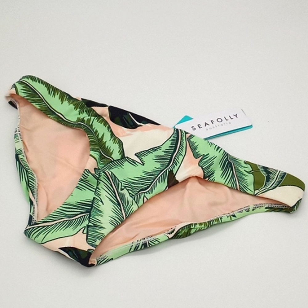 Seafolly Palm Beach Hipster‎ Bikini Bottom US 8